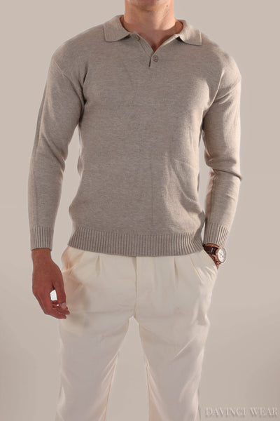 herren-kaschmir-polo-mit-langen-ärmeln-in-beige