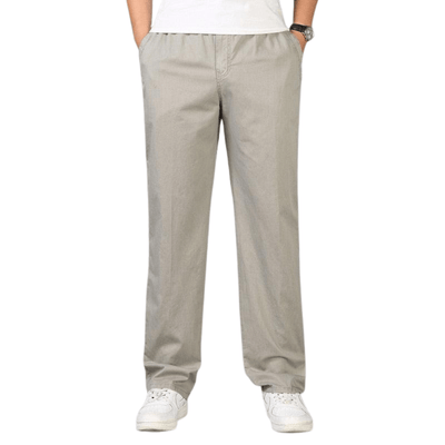 Herren-weite-hoch-taillierte-hose-mit-vintage-look-und-eleganter-faltennaht