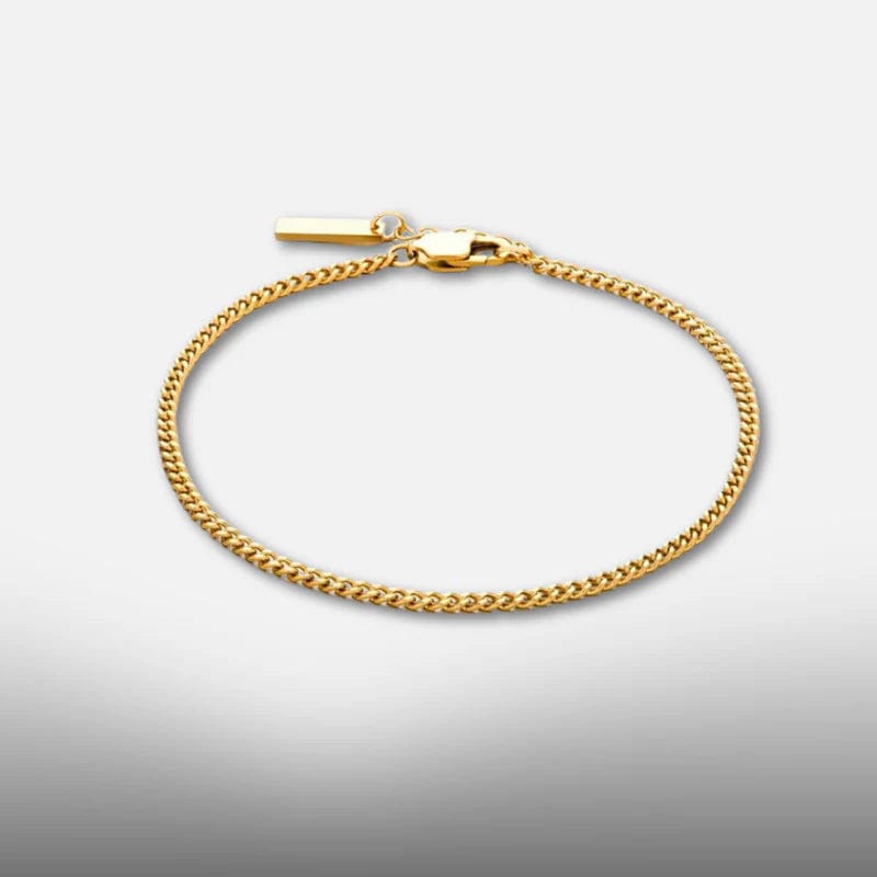 Hochwertiges goldfarbenes Herrenarmband – stilvolles Accessoire für jeden Anlass.