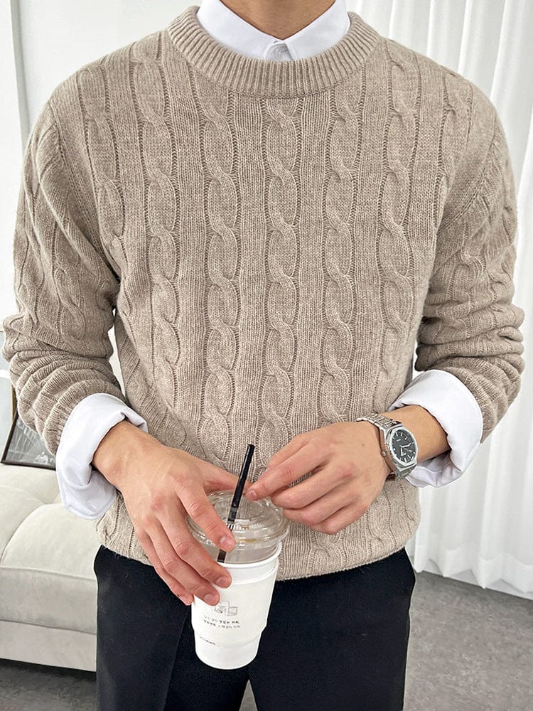 stilvoller-twist-strickpullover-für-herren-davinci-marke