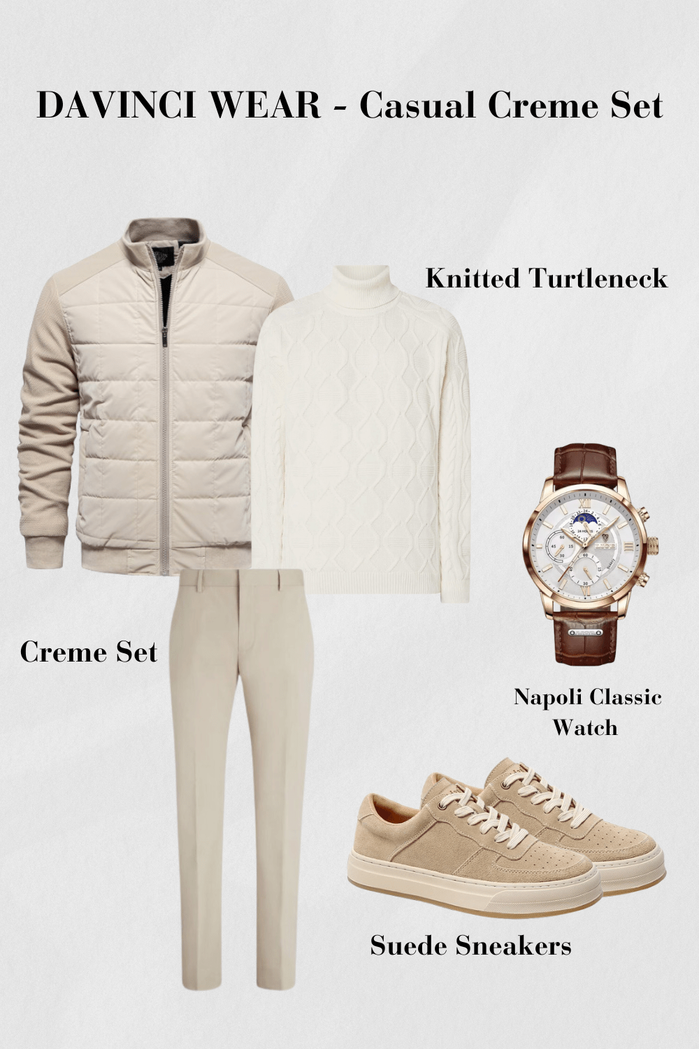 Davinci™ - Casual Creme Set