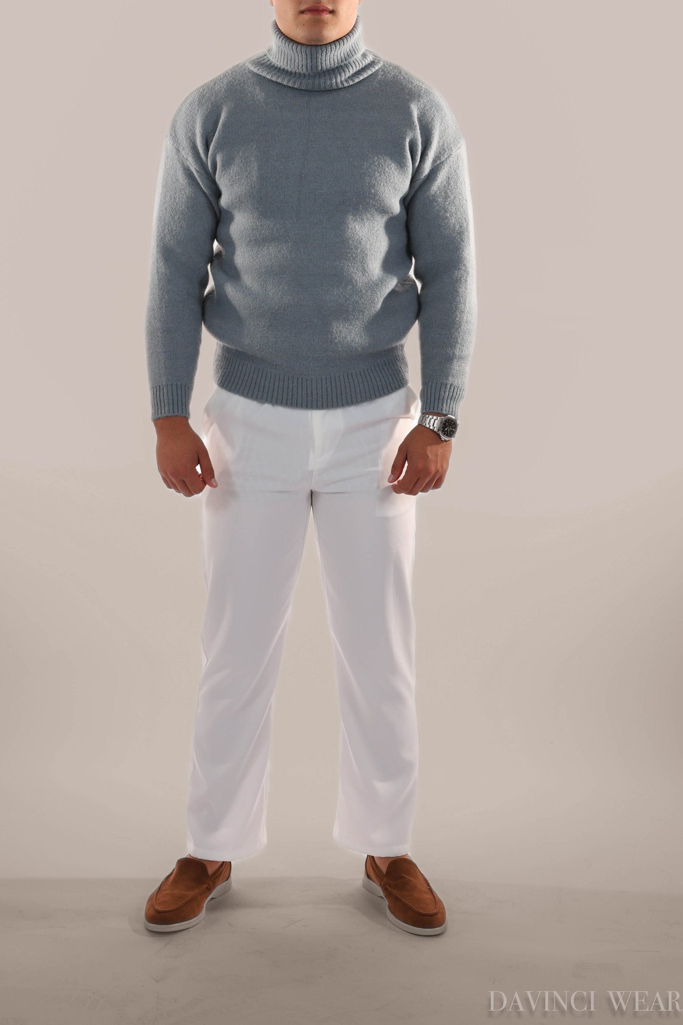 Davinci - Cashmere turtleneck sweater