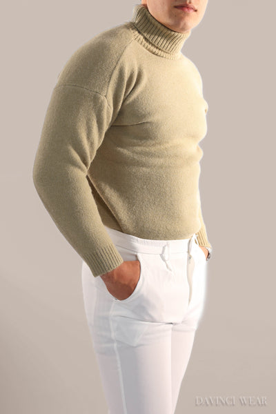 Davinci - Cashmere turtleneck sweater