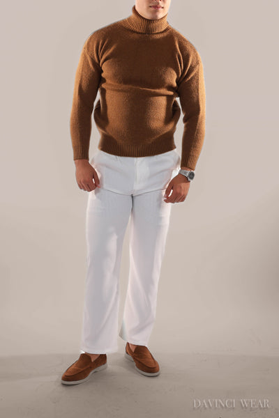 Davinci - Cashmere turtleneck sweater