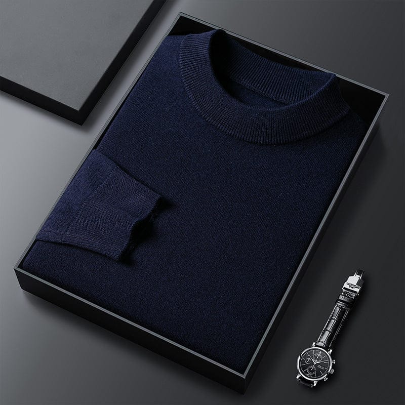 Blue-men's-turtleneck-sweater-in-elegant-and-timeless-style