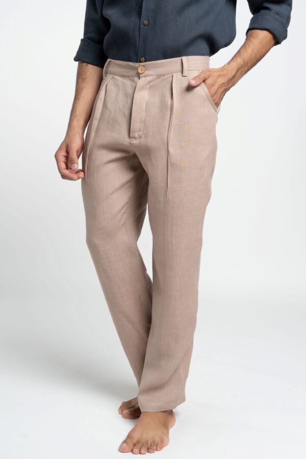 men's-beige-linen-trousers-with-classic-pleats-elegant-timeless-cut