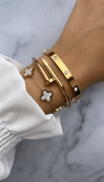 ladies-3-luxury-bracelet-set-gold-plated-model-shows-ornate-and-elegant-design