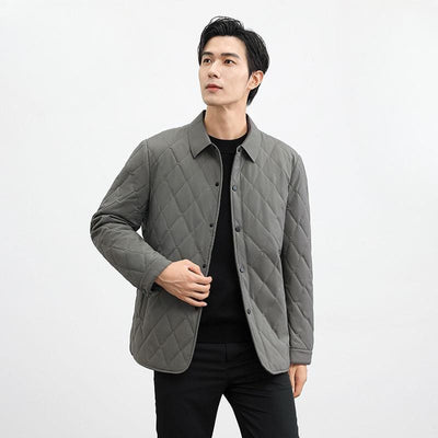 Davinci™ Buttoned quilted jacket