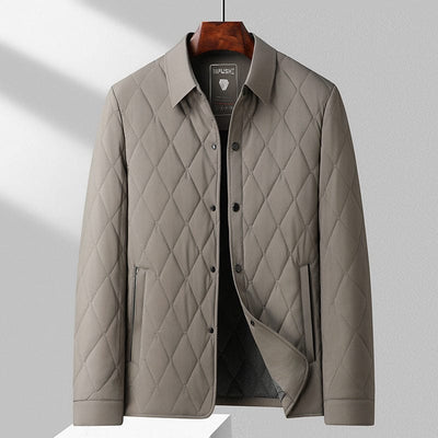 Davinci™ Buttoned quilted jacket