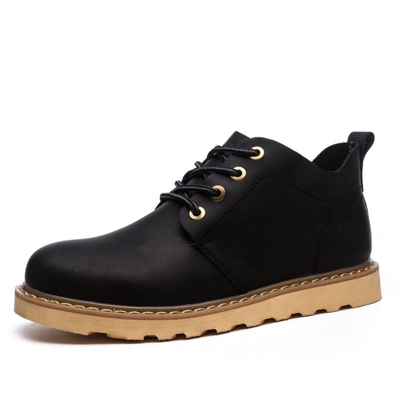 Black-leather-lace-up-boots-with-bright-soles-and-golden-eyelets-robust-and-casual-design