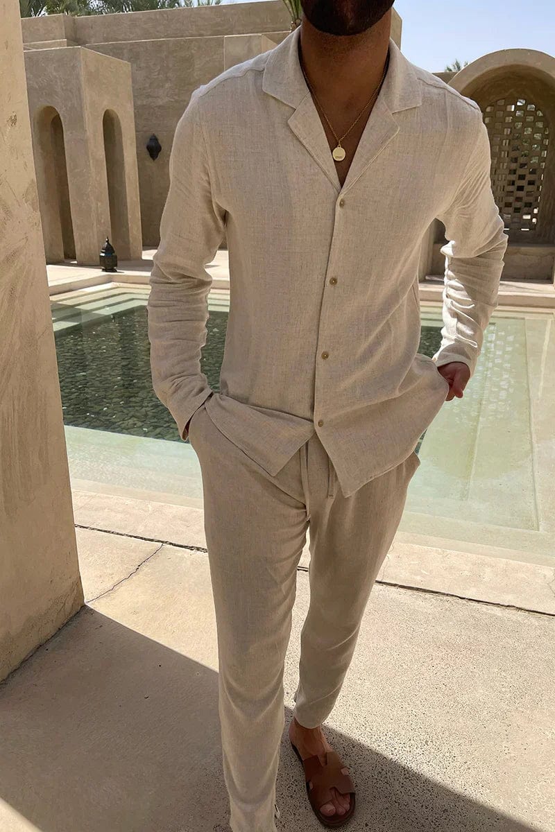 men's-linen-set-long-sleeved-trousers-model-balanced-elegance