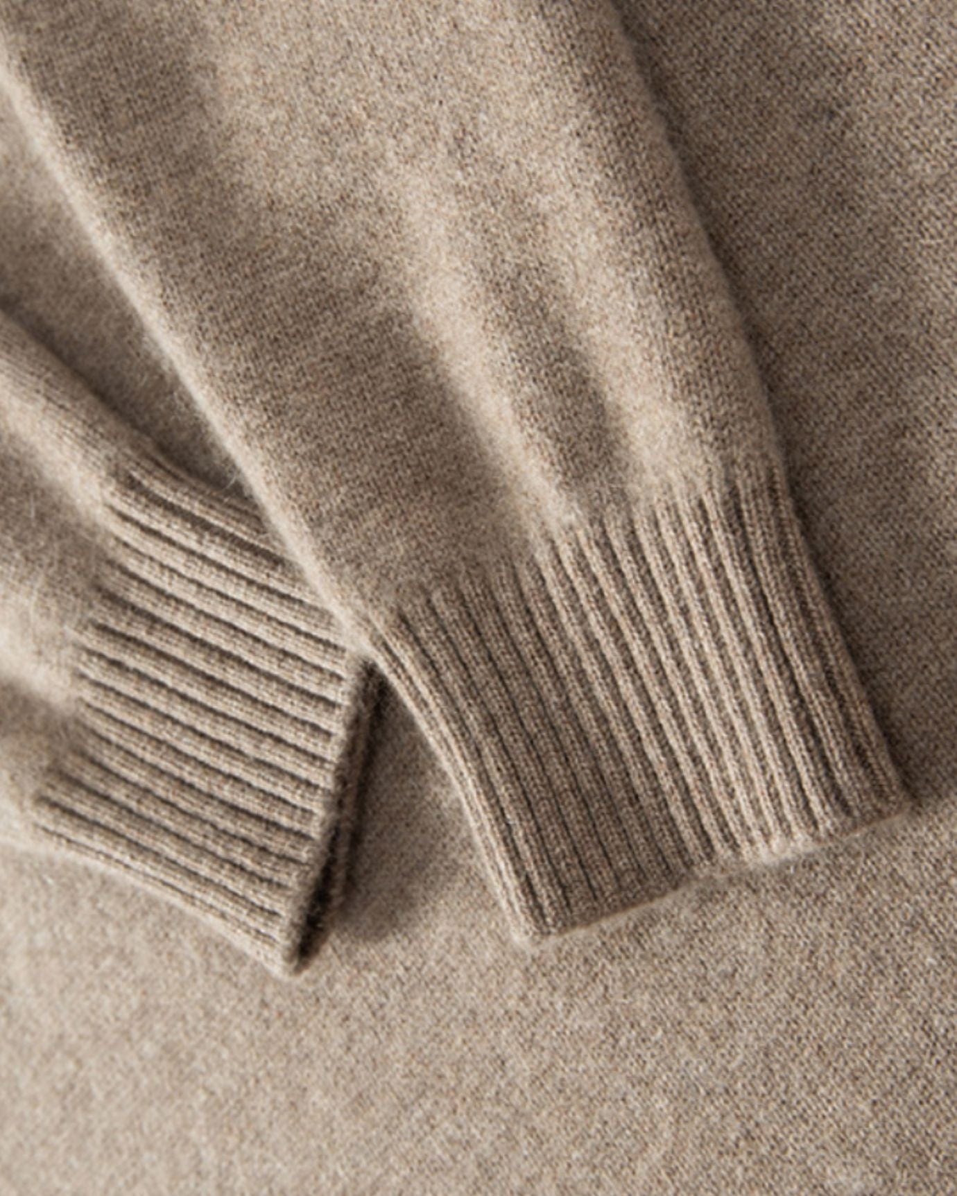 Davinci - Cashmere sweater with zipper