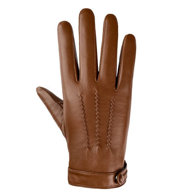 men's-leather-gloves-with-adjustable-strap-elegant-finishing