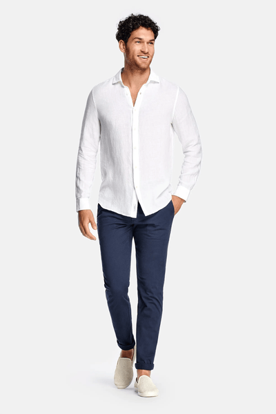 Davinci - White linen shirt