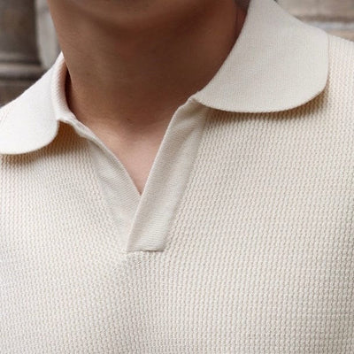 pull-over-homme-col-polo-coupe-décontractée-maille-douce-élégance-classique