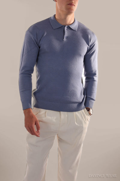 homme-polo-cachemire-manches-longues-bleu-clair