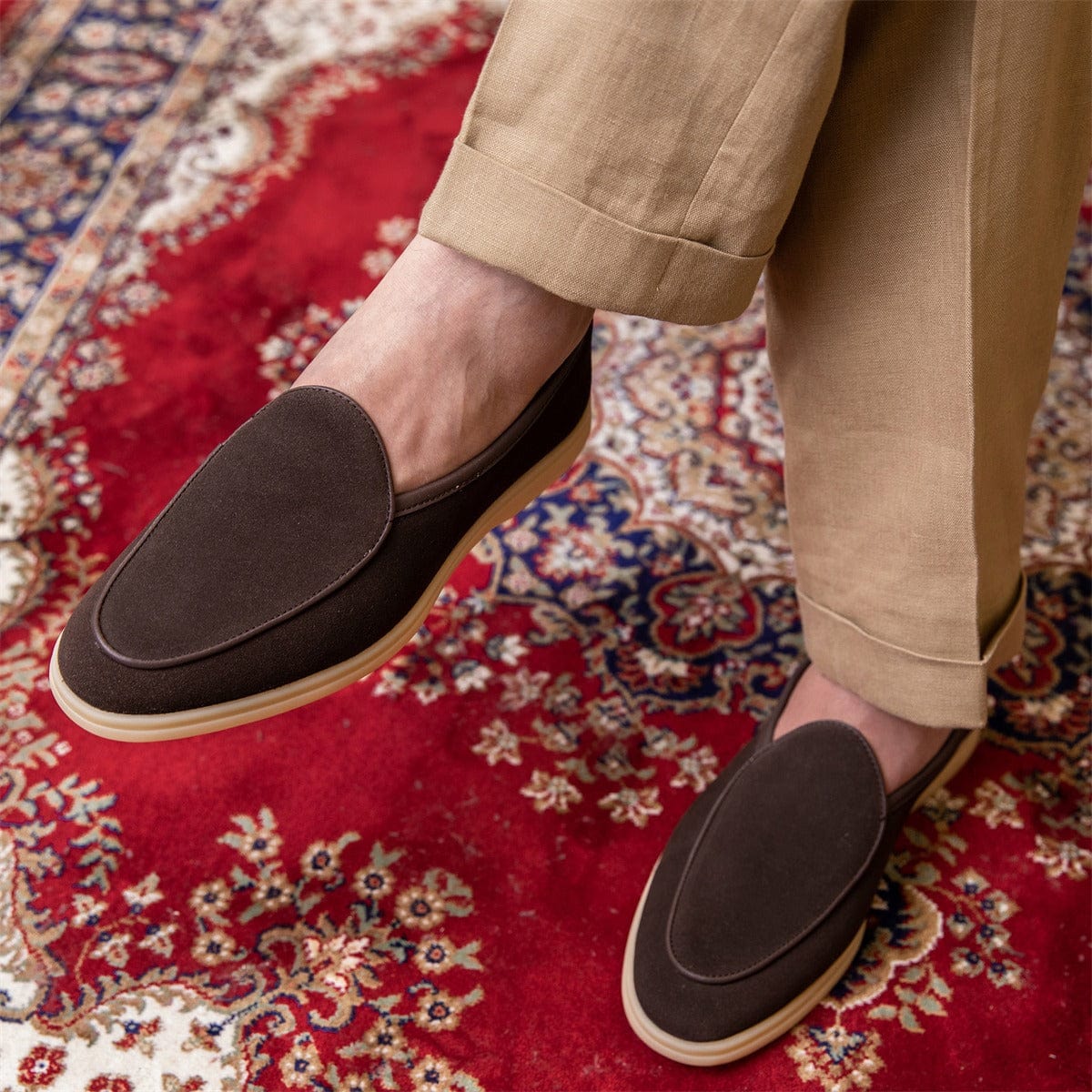 Davinci suède loafer