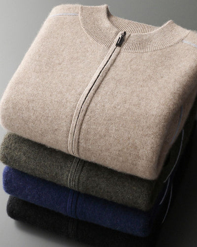 heren-cashmere-sweater-timeless-en-elegant-ontwerp met rits