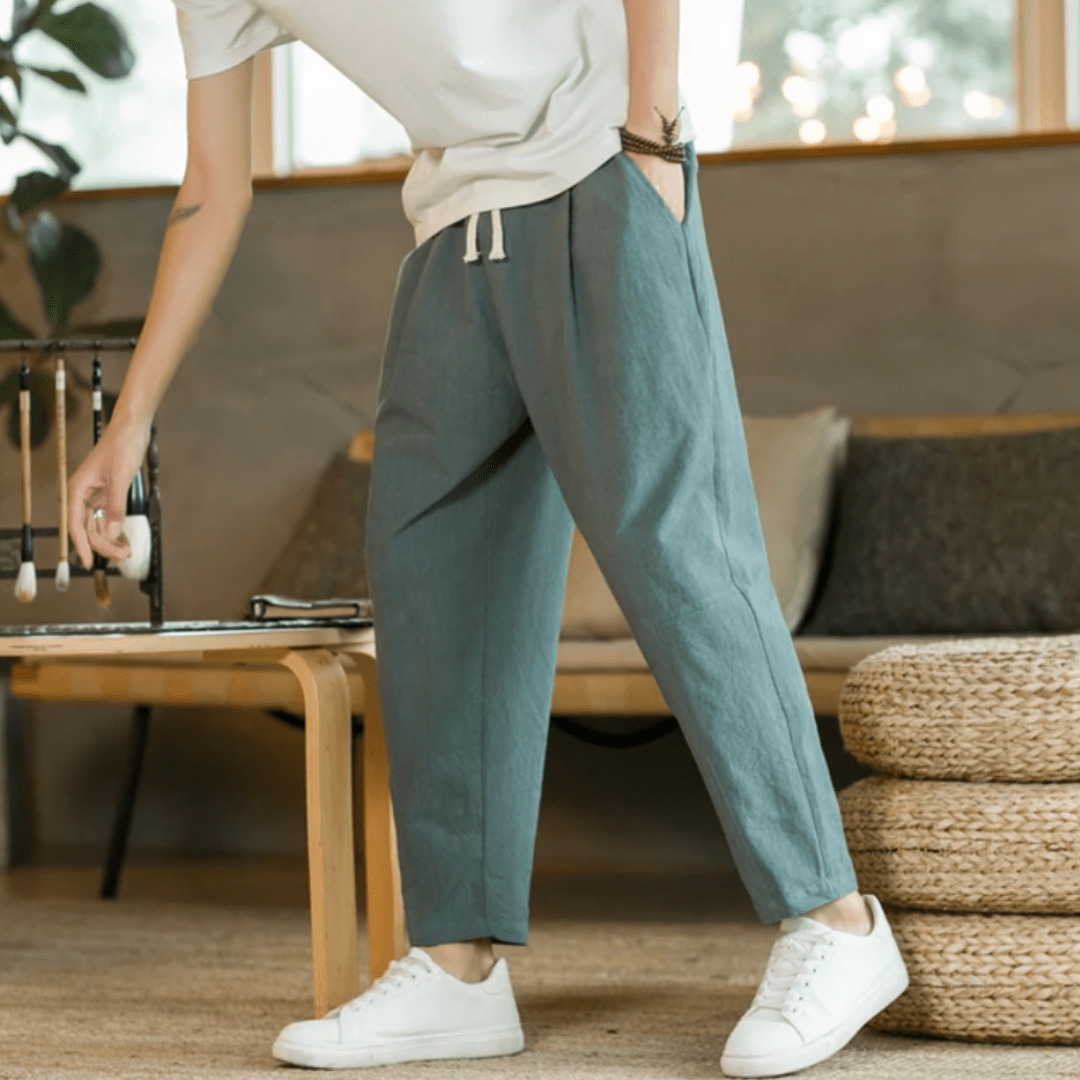 heren-petrol-kleur-linnen-broek-met-loose-cut-klassiek-design