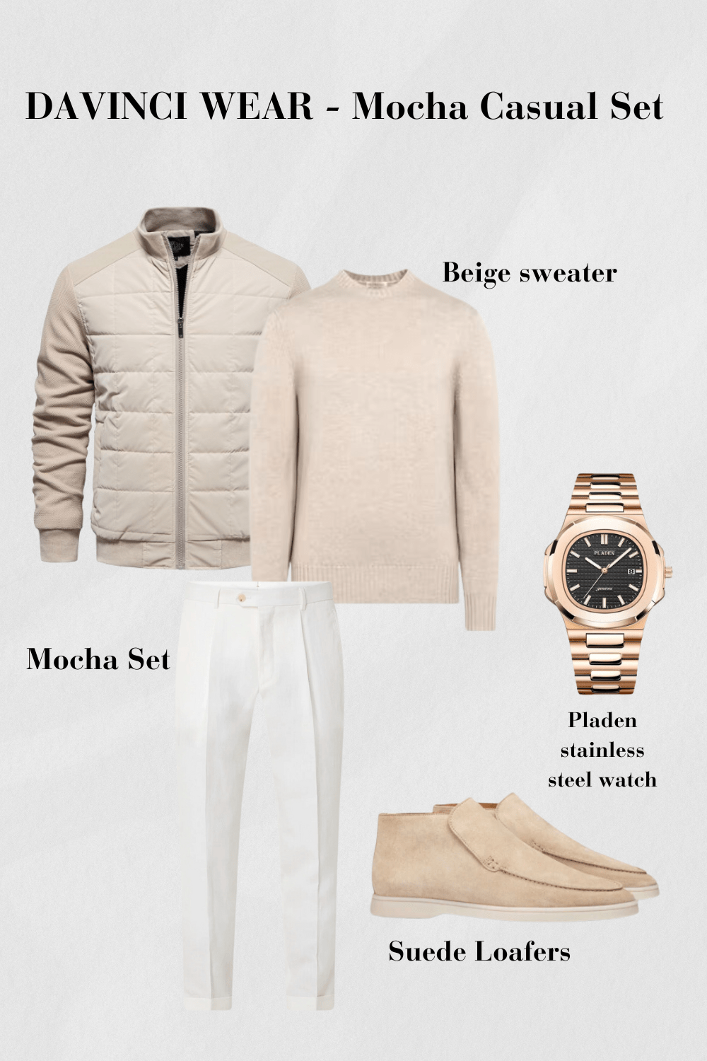 Davinci™ - Mocha Casual Set